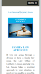 Mobile Screenshot of matthewjensenlaw.com